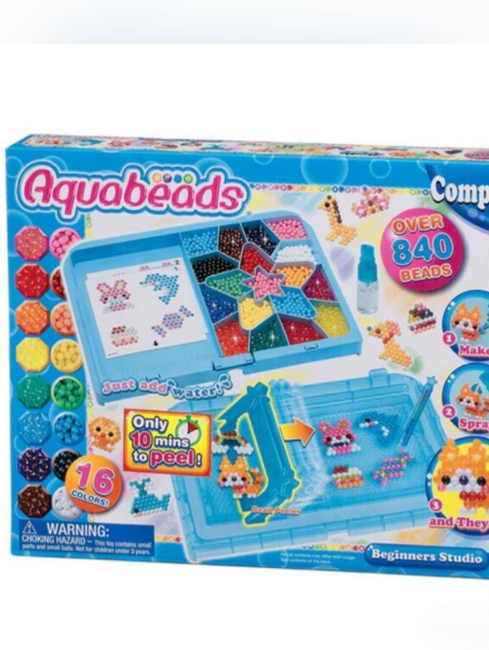 Aquabeads Beginners Studio Craft Set by Epoch - *Not All Beads Included in Set*